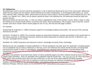Best PracticesAuthor guidelinesInstruct authors to cite specific chapters and entries using page numbers, chapter/entry titles and CrossRef DOIs. 