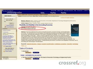 DOI Suffixes: Use ISBN for Book Titles