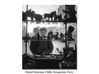 Robert Doisneau (1948). Escaparate. París

 