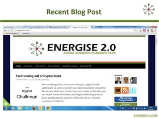 Recent Blog Post




                   ENERGISE2-0.COM
 