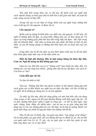 Đối thoại với Thượng Đế - Tập 1 , 2 , 3.