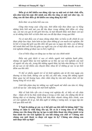 Đối thoại với Thượng Đế - Tập 1 , 2 , 3.