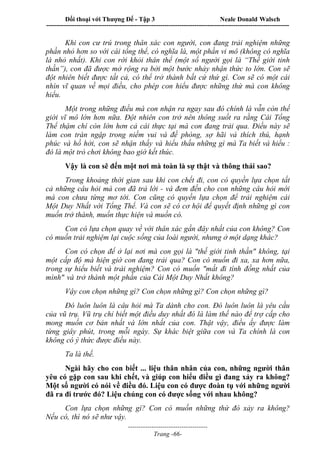 Đối thoại với Thượng Đế - Tập 1 , 2 , 3.