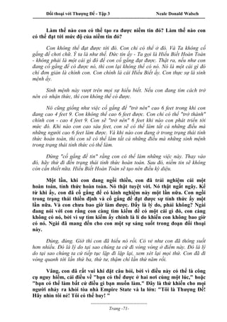 Đối thoại với Thượng Đế - Tập 1 , 2 , 3.