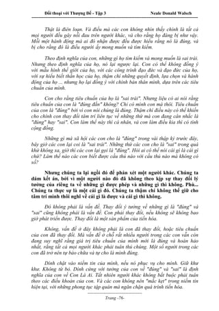 Đối thoại với Thượng Đế - Tập 1 , 2 , 3.