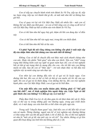 Đối thoại với Thượng Đế - Tập 1 , 2 , 3.