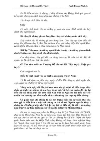 Đối thoại với Thượng Đế - Tập 1 , 2 , 3.