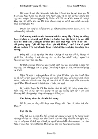 Đối thoại với Thượng Đế - Tập 1 , 2 , 3.