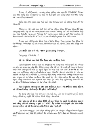 Đối thoại với Thượng Đế - Tập 1 , 2 , 3.