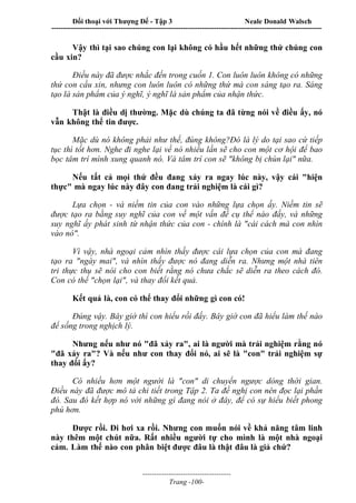 Đối thoại với Thượng Đế - Tập 1 , 2 , 3.