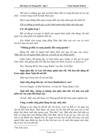 Đối thoại với Thượng Đế - Tập 1 , 2 , 3.