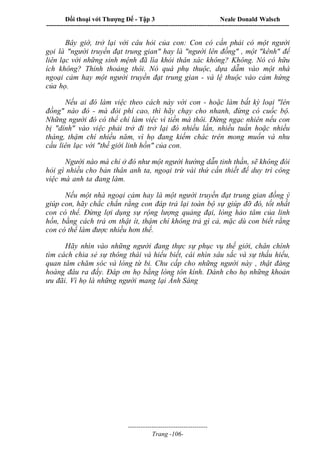 Đối thoại với Thượng Đế - Tập 1 , 2 , 3.