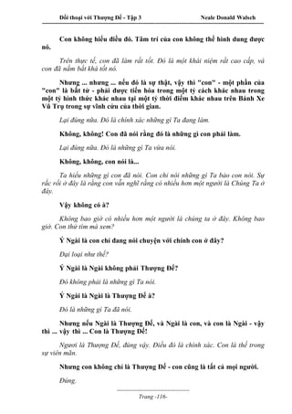 Đối thoại với Thượng Đế - Tập 1 , 2 , 3.