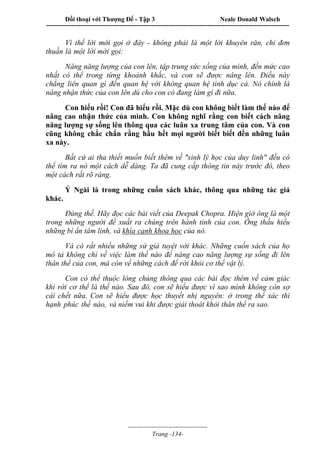 Đối thoại với Thượng Đế - Tập 1 , 2 , 3.