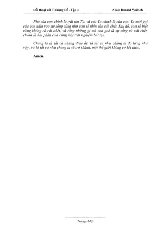 Đối thoại với Thượng Đế - Tập 1 , 2 , 3.