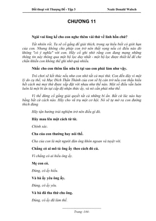 Đối thoại với Thượng Đế - Tập 1 , 2 , 3.