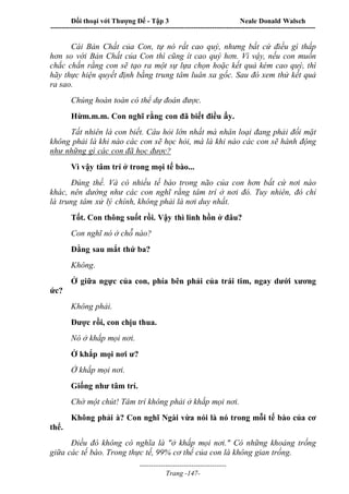 Đối thoại với Thượng Đế - Tập 1 , 2 , 3.