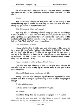 Đối thoại với Thượng Đế - Tập 1 , 2 , 3.