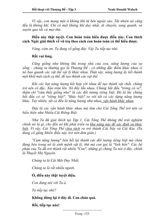 Đối thoại với Thượng Đế - Tập 1 , 2 , 3.