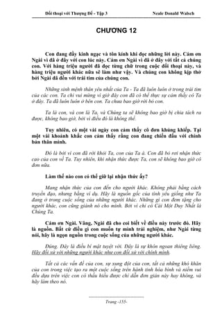 Đối thoại với Thượng Đế - Tập 1 , 2 , 3.