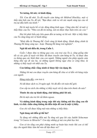 Đối thoại với Thượng Đế - Tập 1 , 2 , 3.