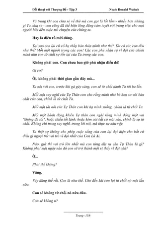 Đối thoại với Thượng Đế - Tập 1 , 2 , 3.