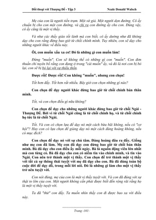 Đối thoại với Thượng Đế - Tập 1 , 2 , 3.