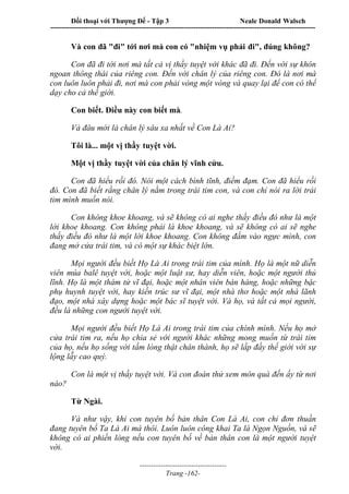 Đối thoại với Thượng Đế - Tập 1 , 2 , 3.