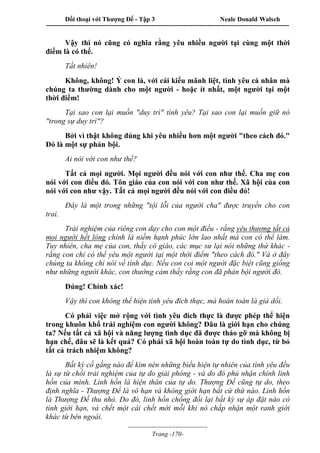 Đối thoại với Thượng Đế - Tập 1 , 2 , 3.