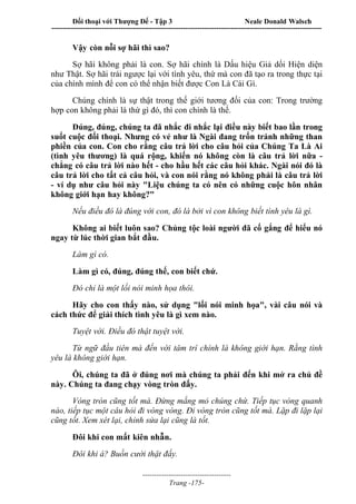 Đối thoại với Thượng Đế - Tập 1 , 2 , 3.