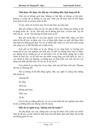 Đối thoại với Thượng Đế - Tập 1 , 2 , 3.