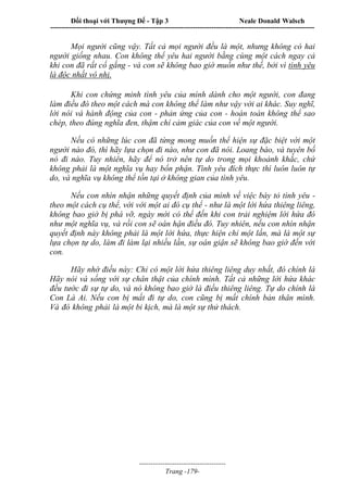 Đối thoại với Thượng Đế - Tập 1 , 2 , 3.