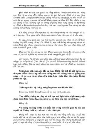 Đối thoại với Thượng Đế - Tập 1 , 2 , 3.