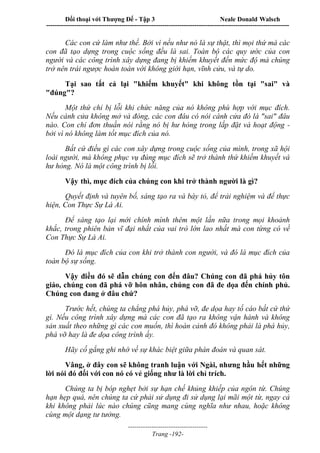 Đối thoại với Thượng Đế - Tập 1 , 2 , 3.