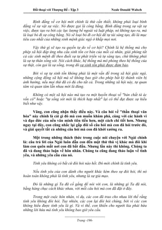 Đối thoại với Thượng Đế - Tập 1 , 2 , 3.