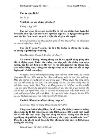 Đối thoại với Thượng Đế - Tập 1 , 2 , 3.