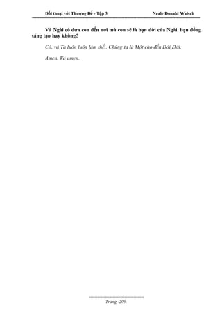 Đối thoại với Thượng Đế - Tập 1 , 2 , 3.