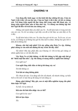 Đối thoại với Thượng Đế - Tập 1 , 2 , 3.