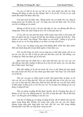 Đối thoại với Thượng Đế - Tập 1 , 2 , 3.