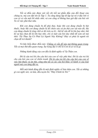 Đối thoại với Thượng Đế - Tập 1 , 2 , 3.