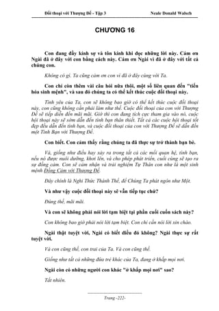 Đối thoại với Thượng Đế - Tập 1 , 2 , 3.