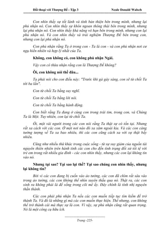 Đối thoại với Thượng Đế - Tập 1 , 2 , 3.