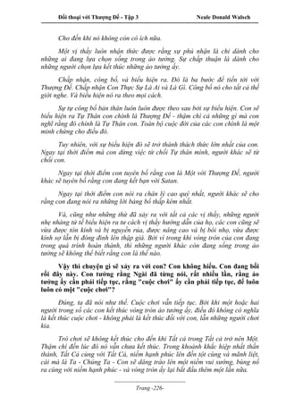 Đối thoại với Thượng Đế - Tập 1 , 2 , 3.