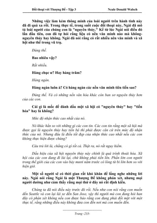 Đối thoại với Thượng Đế - Tập 1 , 2 , 3.