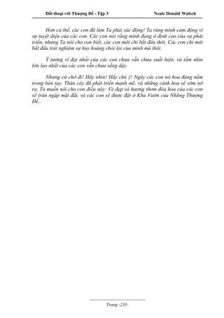 Đối thoại với Thượng Đế - Tập 1 , 2 , 3.