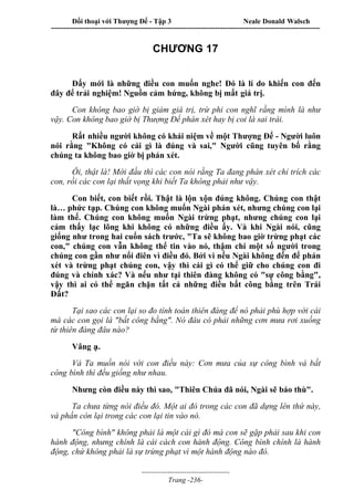 Đối thoại với Thượng Đế - Tập 1 , 2 , 3.