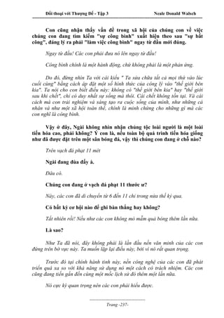 Đối thoại với Thượng Đế - Tập 1 , 2 , 3.