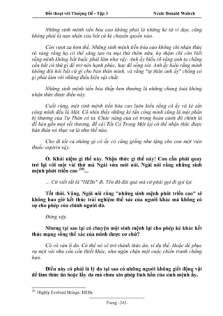 Đối thoại với Thượng Đế - Tập 1 , 2 , 3.