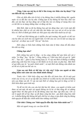 Đối thoại với Thượng Đế - Tập 1 , 2 , 3.