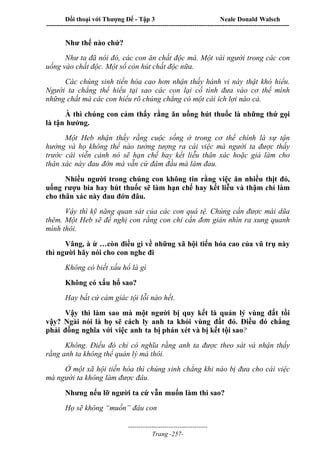 Đối thoại với Thượng Đế - Tập 1 , 2 , 3.